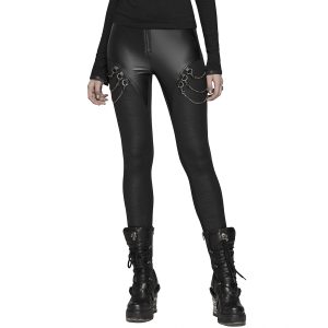 PUNK RAVE Leggings ‘Nebulos’ Noir Meilleur Prix Garanti 30