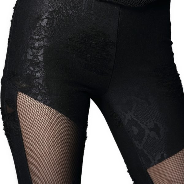 PUNK RAVE Leggings ‘Spiderella’ Noir soldes luxe 13