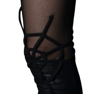 PUNK RAVE Leggings ‘Spiderella’ Noir soldes luxe 44