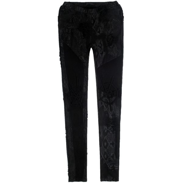 PUNK RAVE Leggings ‘Spiderella’ Noir soldes luxe 15