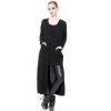 QUEEN OF DARKNESS Long Gilet ‘Mystic’ Noir Livraison rapide 64