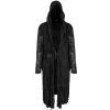 Prix très abordable PUNK RAVE Long Manteau ‘Lycidas’ Noir 64