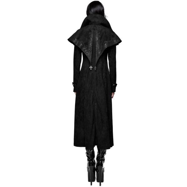 outlet DEVIL FASHION Manteau ‘Azalaïs’ Noir 4