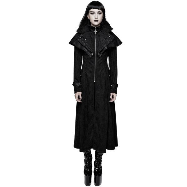 outlet DEVIL FASHION Manteau ‘Azalaïs’ Noir 5