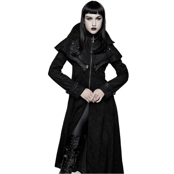 outlet DEVIL FASHION Manteau ‘Azalaïs’ Noir 9