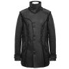 DEVIL FASHION Manteau ‘Dark Waste’ Noir meilleure qualité 32