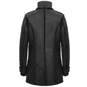 DEVIL FASHION Manteau ‘Dark Waste’ Noir meilleure qualité 35