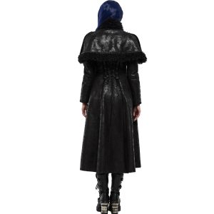 PUNK RAVE Manteau ‘Doriana’ Noir à prix d'occasion 25