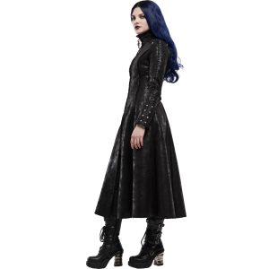 PUNK RAVE Manteau ‘Doriana’ Noir à prix d'occasion 33