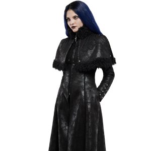 PUNK RAVE Manteau ‘Doriana’ Noir à prix d'occasion 35