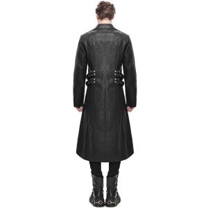 marques de renommée DEVIL FASHION Manteau ‘Melmoth’ Noir 20