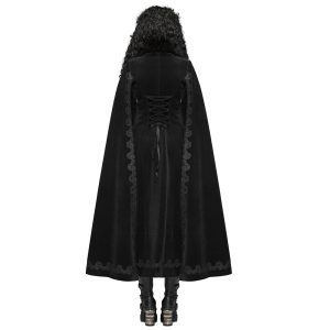 Acheter PUNK RAVE Manteau ‘Royal Darkness’ Noir 20