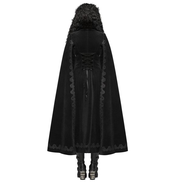 Acheter PUNK RAVE Manteau ‘Royal Darkness’ Noir 4