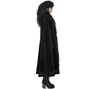 Acheter PUNK RAVE Manteau ‘Royal Darkness’ Noir 22