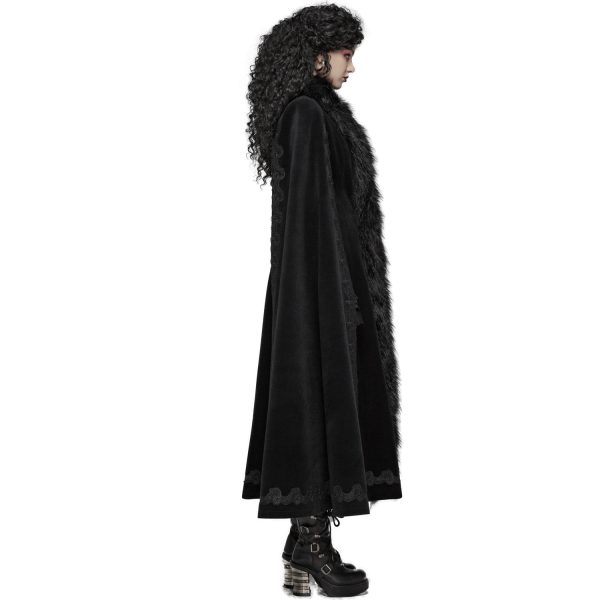 Acheter PUNK RAVE Manteau ‘Royal Darkness’ Noir 5