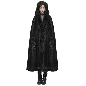 Acheter PUNK RAVE Manteau ‘Royal Darkness’ Noir 24