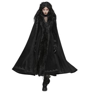 Acheter PUNK RAVE Manteau ‘Royal Darkness’ Noir 26