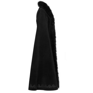 Acheter PUNK RAVE Manteau ‘Royal Darkness’ Noir 34