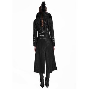 grande popularité PUNK RAVE Manteau-Veste à Capuche ‘Scorpio’ Pour Femmes Noir 26