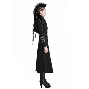 grande popularité PUNK RAVE Manteau-Veste à Capuche ‘Scorpio’ Pour Femmes Noir 28