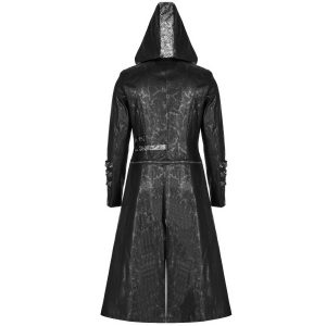 grande popularité PUNK RAVE Manteau-Veste à Capuche ‘Scorpio’ Pour Femmes Noir 38