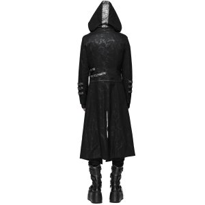 en ligne vente PUNK RAVE Manteau-Veste Pour Hommes à Capuche ‘Scorpio’ Noir 28