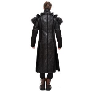 en promotion DEVIL FASHION Manteau ‘Viserion’ Noir 32