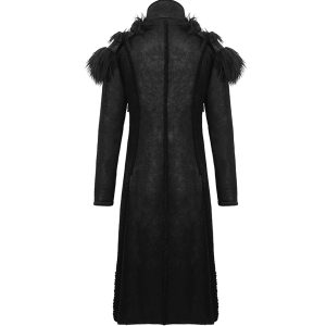 en promotion DEVIL FASHION Manteau ‘Viserion’ Noir 38