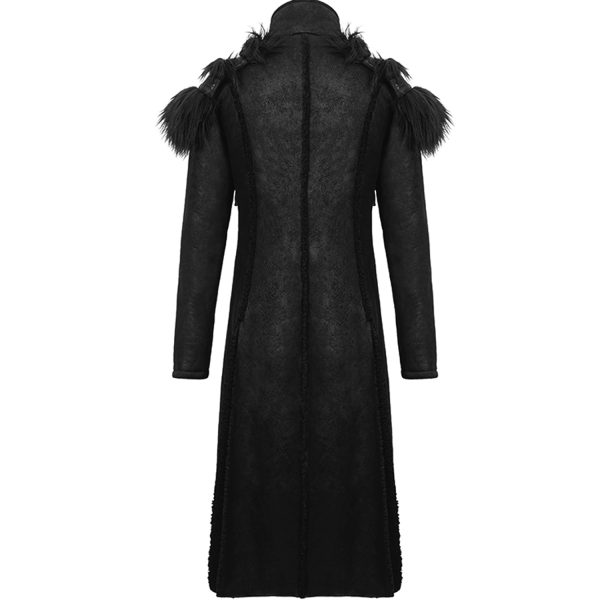 en promotion DEVIL FASHION Manteau ‘Viserion’ Noir 11