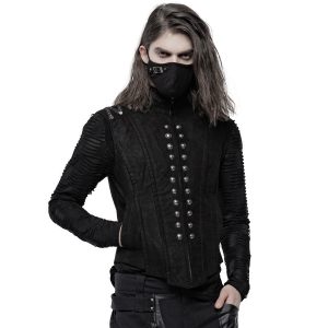 Nouvelle tendance PUNK RAVE Masque ‘Daily Punk’ Noir 20