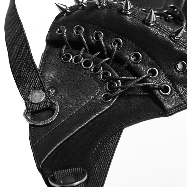 soldes pas cher PUNK RAVE Masque ‘Dragon’ Noir 14