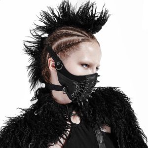 soldes pas cher PUNK RAVE Masque ‘Dragon’ Noir 26