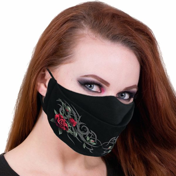 Spiral Direct Masque ‘Tribal Rose’ Noir marque pas cher 1