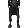 en promotion PUNK RAVE Mi-Jupe Kilt Pour Hommes ‘Assassin’s Creed’ Noire 62