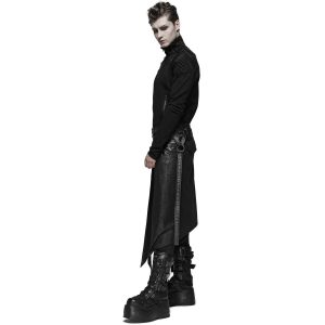 en promotion PUNK RAVE Mi-Jupe Kilt Pour Hommes ‘Assassin’s Creed’ Noire 21