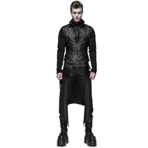 en promotion PUNK RAVE Mi-Jupe Kilt Pour Hommes ‘Assassin’s Creed’ Noire 25