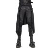 DEVIL FASHION Mi-Jupe Kilt Pour Hommes ‘Catacomb’ Noire acheter 50