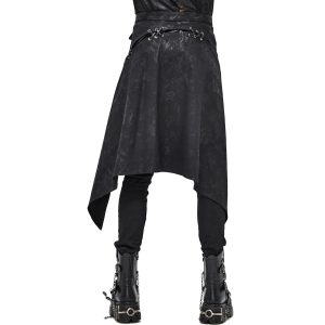 DEVIL FASHION Mi-Jupe Kilt Pour Hommes ‘Catacomb’ Noire acheter 27