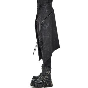 DEVIL FASHION Mi-Jupe Kilt Pour Hommes ‘Catacomb’ Noire acheter 31