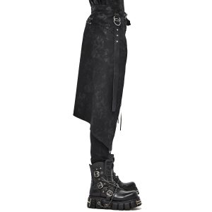 DEVIL FASHION Mi-Jupe Kilt Pour Hommes ‘Catacomb’ Noire acheter 33