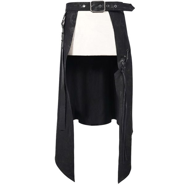 DEVIL FASHION Mi-Jupe Kilt Pour Hommes ‘Catacomb’ Noire acheter 10