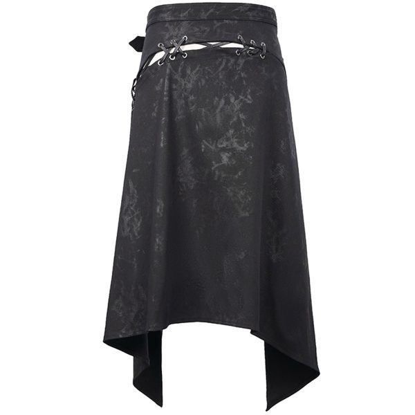 DEVIL FASHION Mi-Jupe Kilt Pour Hommes ‘Catacomb’ Noire acheter 11