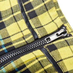 PUNK RAVE Mini-Jupe Plissée ‘Punk Plaid’ à Carreaux nouveau produit 48