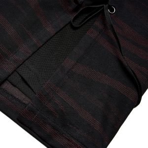 PUNK RAVE Mini Robe ‘Bat Sleep’ Noire Et Bordeaux Paiement sécurisé 55