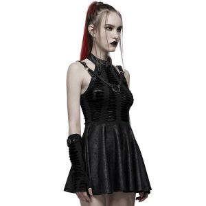 PUNK RAVE Mini Robe ‘Willow’ Noire fashioniable 33