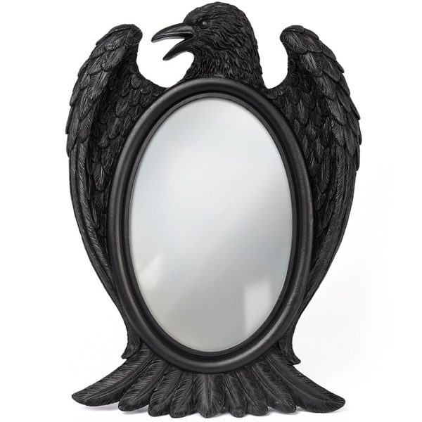 a Prix Discount The Vault By Alchemy Miroir ‘Black Raven’ 1