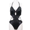 DEVIL FASHION Monokini ‘Punk Wave’ Noir soldes luxe 53