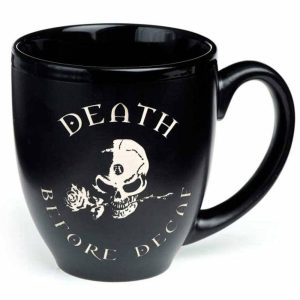 ALCHEMY GOTHIC Mug ‘Death Before Decaf’ magasin en ligne 7