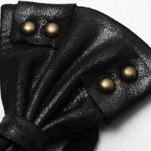 PUNK RAVE Noeud Papillon ‘Hades’ Noir dernière tendance 11