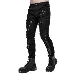 achetez DEVIL FASHION Pantalon ‘Acanthus’ En Jean Noir 31